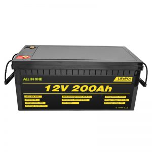 Customizable electric car 12V Lifepo4 battery 12.8v 200ah with 2000 cycle life lifepo4 battery