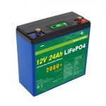 সৌর গভীর সাইকেল 24v 48v 24ah Lifepo4 ব্যাটারি প্যাক ইউপিএস 12v 24ah ব্যাটারি