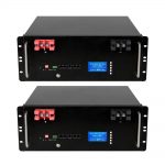 LifePO4 ব্যাটারি 48V 100Ah লিথিয়াম ব্যাটারি সোলার স্টোরেজ 48v রিচার্জেবল ব্যাটারি প্যাক